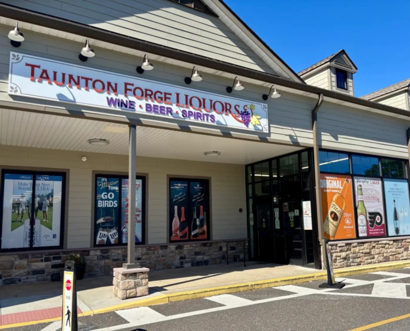 The Taunton Forge Liquors storefront