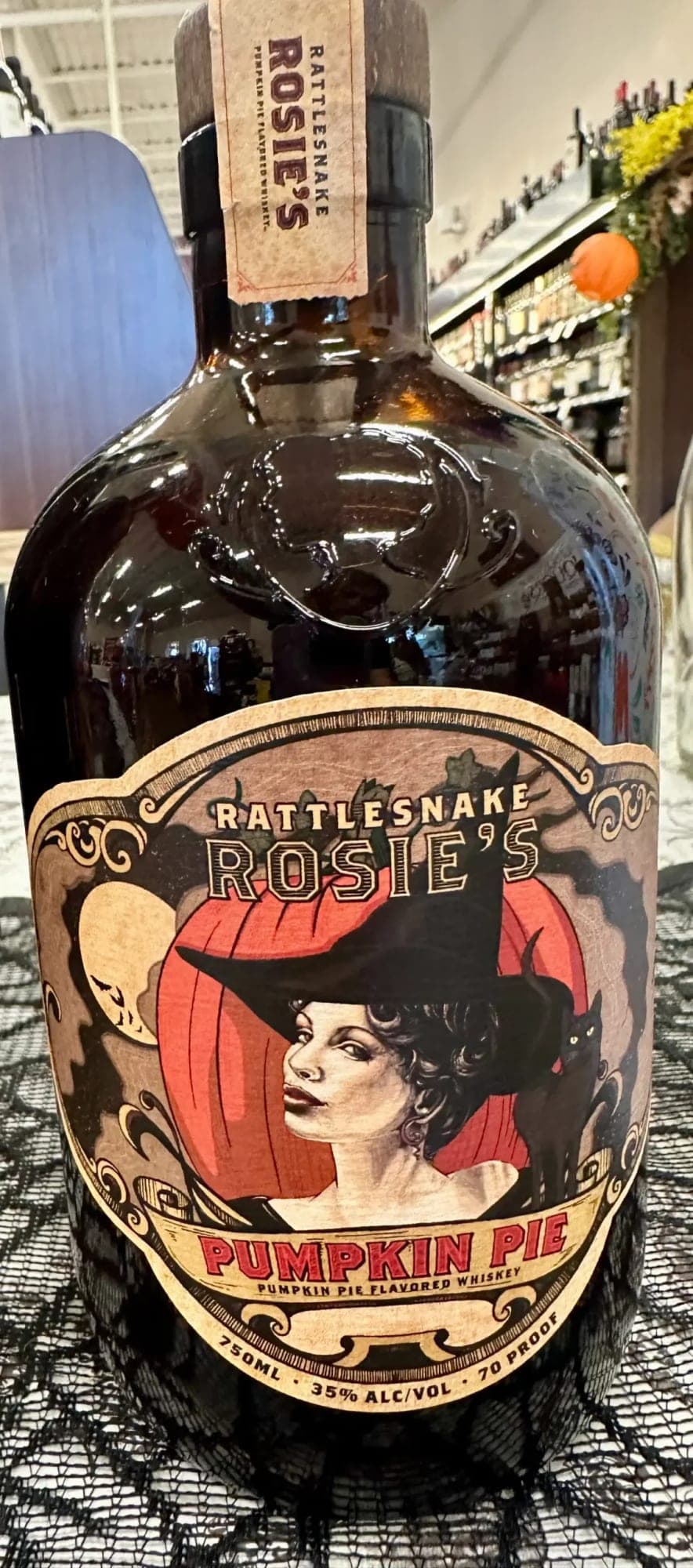 Rattlesnake Rosie’s Pumpkin Pie Flavored Whiskey